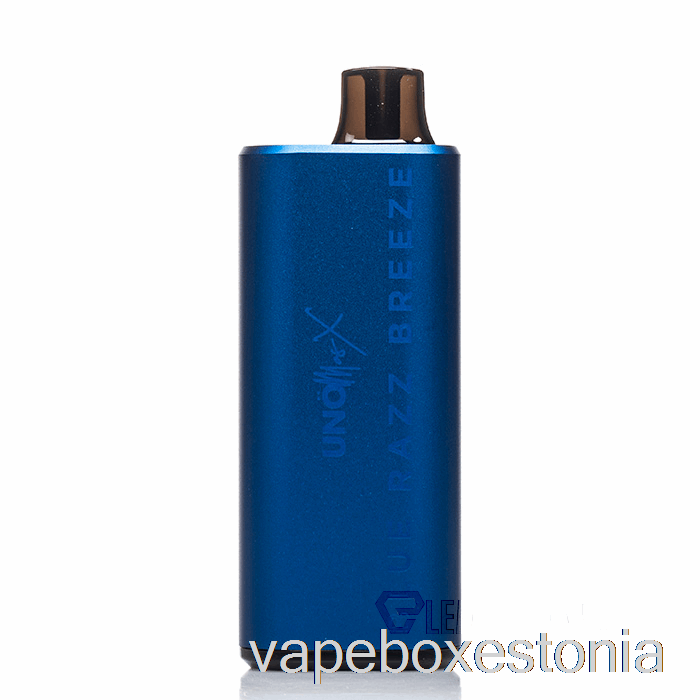 Vape Box Estonia Uno Mas X 10k ühekordne Sinine Razz Briis